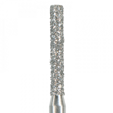 Бор алмазный цилиндрической формы с плоским концом 837-HP