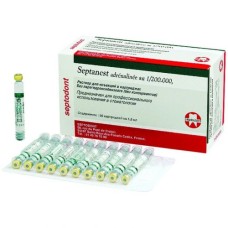 Раствор для инъекций Septanest с адреналином (50 карпул)