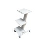 Стоматологическая мебель - Стойка мобильная А-015-полностью в белом цвете