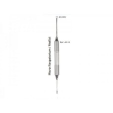 Распатор, ручка DELUXE, диаметр 10 мм, 2,5-2,5 мм