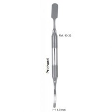 Распатор-микро двусторонний Prichard 4,0 мм, ручка Deluxe 10 мм 40-22