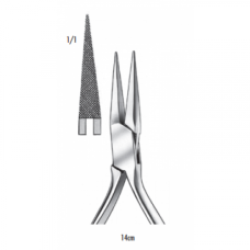 Щипцы плоские гладкие 1325 1/2A (14 см)