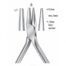 Щипцы полые для сгибания проволоки 1264 (13 см)