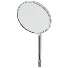 Зеркало без ручки, не увеличивающее, диаметр 24 мм ( №5 ), 1 штука