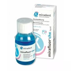 Ополаскиватель с глюконатом хлоргексидина 0,06 % и 250 ppm фторидов Mirafluor chx (100 мл)