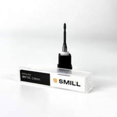 Фреза Smill для циркония, для станка JINY, Ø2 мм, хвостовик 4 мм, L45 мм