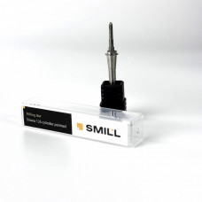 Фреза Smill для стеклокерамики, для станка Sirona 12S, цилиндрическая, хвостовик 3,5 мм, L38 мм