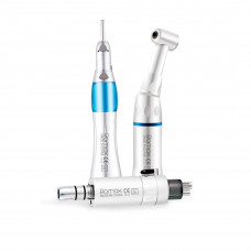 Комплект стоматологических наконечников Romax S-08 (Пневмомотор MEN-02C + Прямой 1024-B2 + Угловой 1024-B2)