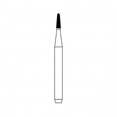 Diamond Bur FG - 1190EF бор стоматологический алмазный MICRODONT для турбинного наконечника, форма торпеда конусная, игла