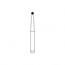 Diamond Bur FG - 1302 бор стоматологический алмазный MICRODONT для турбинного наконечника, форма круглая (сферическая)