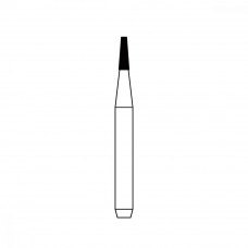 Diamond Bur FG - 1332 бор стоматологический алмазный MICRODONT для турбинного наконечника, форма конусная, усеченный, полусферический