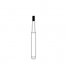 Diamond Bur FG - 1342 бор стоматологический алмазный MICRODONT для турбинного наконечника, форма цилиндрическая, резание боковое и концевое
