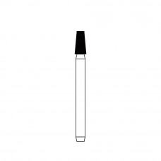 Diamond Bur FG - 2046 бор стоматологический алмазный MICRODONT для турбинного наконечника, форма конусная, закругленная кромка