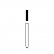 Diamond Bur FG - 2096 бор стоматологический алмазный MICRODONT для турбинного наконечника , форма цилиндрическая, резание боковое и концевое