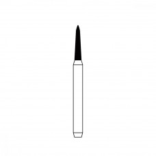 Diamond Bur FG - 2112 бор стоматологический алмазный MICRODONT для турбинного наконечника , форма торпеда конусная, остроконечная