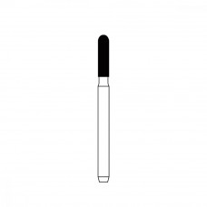 Diamond Bur FG - 2136EF бор стоматологический алмазный MICRODONT для турбинного наконечника, форма конусная, закругленная кромка