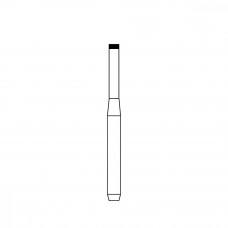 Diamond Bur FG - 2173 бор стоматологический алмазный MICRODONT для турбинного наконечника, форма цилиндрическая, резание боковое и концевое