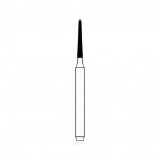 Diamond Bur FG - 2200 бор стоматологический алмазный MICRODONT для турбинного наконечника, форма торпеда конусная, игла