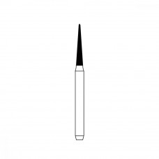 Diamond Bur FG - 2202 бор стоматологический алмазный MICRODONT для турбинного наконечника, форма торпеда конусная, игла