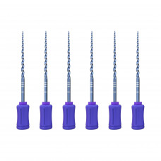 Ручной эндодонтический файл Romax SUP-TAPER files blue hand use (NiTi), S1, длина 25 мм, 6 шт.