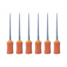 Ручной эндодонтический файл Romax SUP-TAPER files blue hand use (NiTi), SX, длина 19 мм, 6 шт.