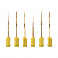 Ручной эндодонтический файл Romax SUP-TAPER files gold hand use (NiTi), F1, длина 31 мм, 6 шт.