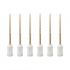 Ручной эндодонтический файл Romax SUP-TAPER files gold hand use (NiTi), S2, длина 25 мм, 6 шт.
