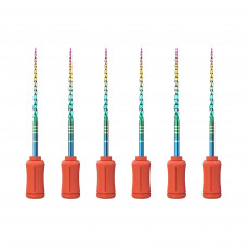Ручной эндодонтический файл Romax SUP-TAPER files aurora hand use (NiTi), F2, длина 31 мм, 6 шт.